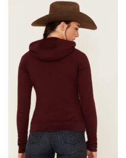RANK 45 Women's Technical Waffle Knit Hooded Top -Western Cowboy Supplies 2000380740 640 P4