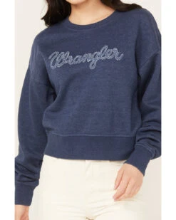 Wrangler Retro Women's Logo Graphic Sweatshirt -Western Cowboy Supplies 2000382595 410 P3