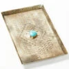 J. Alexander Medium Stamped Tray With Turquoise -Western Cowboy Supplies 2000384030 040 P1
