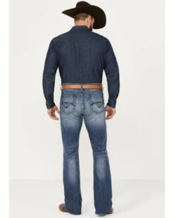 Cody James Men's Oregon Medium Wash Slim Bootcut Stretch Denim Jeans -Western Cowboy Supplies 2000386281 414 P3