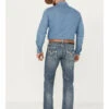 Rock & Roll Denim Men's Revolver Light Vintage Wash Slim Straight Stretch Reflex Denim Jeans 1 Rock & Roll Denim Men's Revolver Light Vintage Wash Slim Straight Stretch Reflex Denim Jeans -Western Cowboy Supplies 2000387627 412 P1