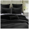 HiEnd Accents Black Stonewashed Cotton & Velvet 3-Piece King Quilt Set -Western Cowboy Supplies 2000388513 001 P1