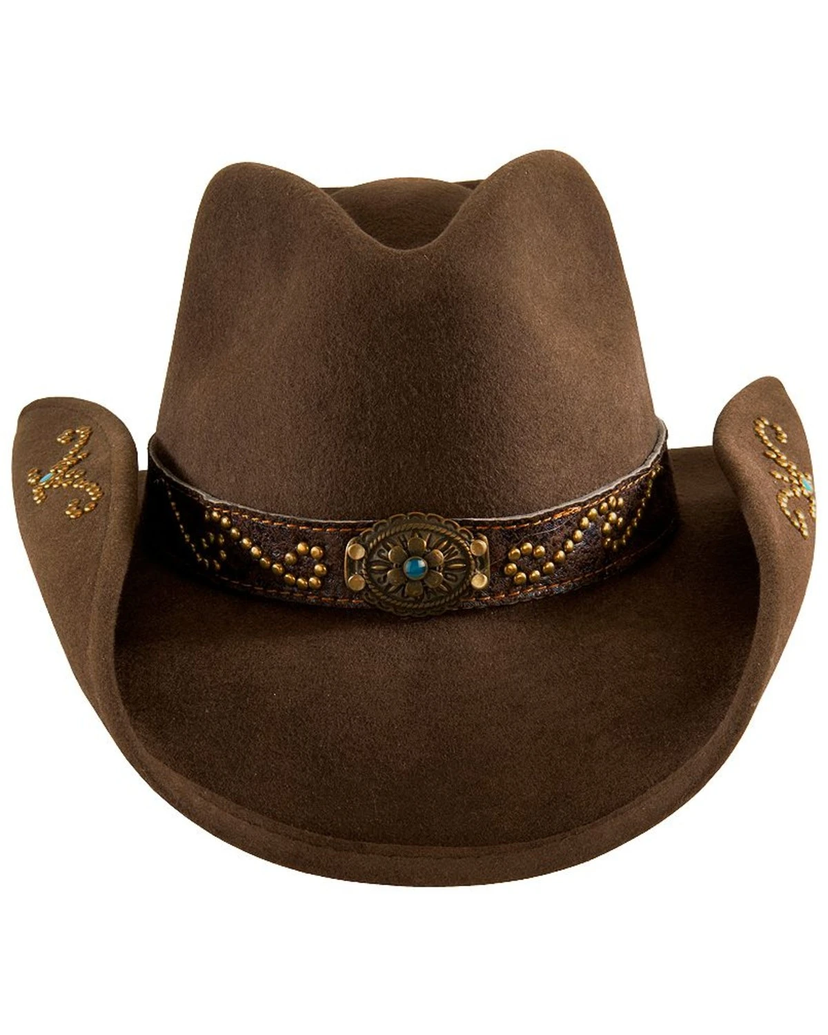 Bullhide Girls' More Than Friends Felt Cowgirl Hat 4 Bullhide Girls' More Than Friends Felt Cowgirl Hat - Image 2
