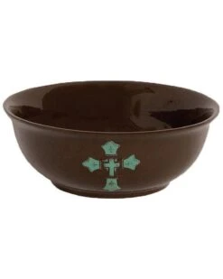 HiEnd Accents Cross Serving Bowl