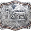 AndWest Vintage "Mission" Praying Cowboy Belt Buckle -Western Cowboy Supplies 290B37 SA P1