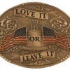 Cody James Men's Love It Or Leave It With American Flag Belt Buckle -Western Cowboy Supplies 290F93 94 P1
